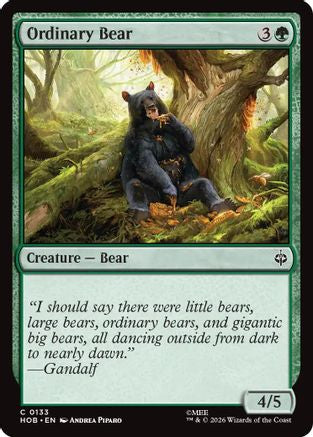 Ordinary Bear (HOB-133) - The Hobbit Foil | Grognard Games