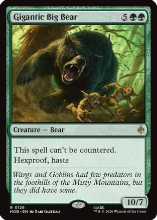 Gigantic Big Bear (HOB-126) - The Hobbit | Grognard Games