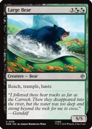 Large Bear (HOB-159) - The Hobbit | Grognard Games