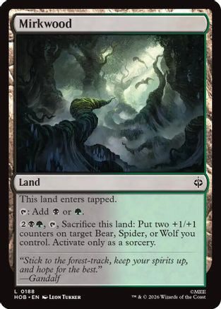 Mirkwood (HOB-188) - The Hobbit Foil | Grognard Games