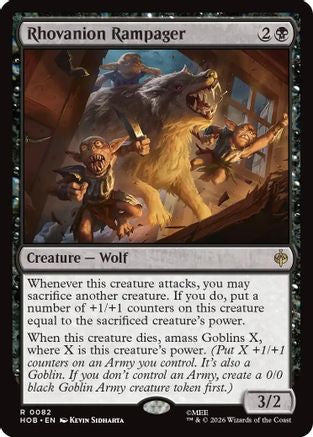 Rhovanion Rampager (HOB-082) - The Hobbit Foil | Grognard Games