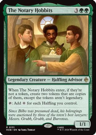 The Notary Hobbits (HOB-131) - The Hobbit Foil | Grognard Games