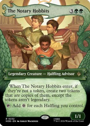 The Notary Hobbits (Showcase) (HOB-232) - The Hobbit Foil | Grognard Games