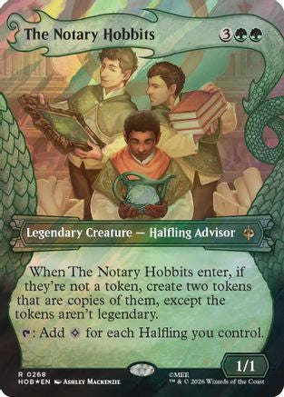 The Notary Hobbits (Showcase) (Surge Foil) (HOB-268) - The Hobbit Foil | Grognard Games