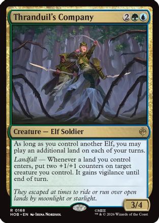 Thranduil's Company (HOB-168) - The Hobbit Foil | Grognard Games