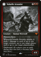 Volatile Arsonist // Dire-Strain Anarchist [Innistrad: Double Feature] | Grognard Games