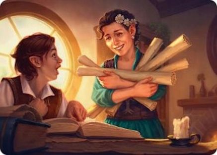 Belladonna Took Art Card (ASHOB-002) - Art Series: The Hobbit | Grognard Games