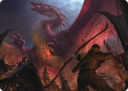 Magnificent End Art Card (ASHOB-005) - Art Series: The Hobbit | Grognard Games