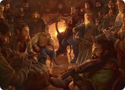 An Unexpected Party Art Card (ASHOB-006) - Art Series: The Hobbit | Grognard Games