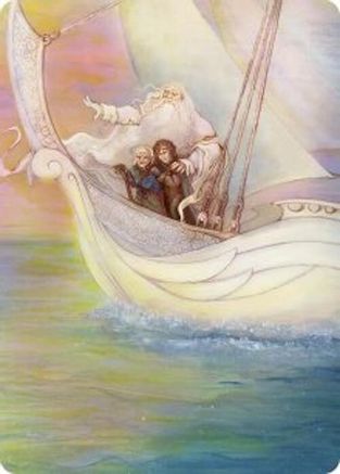 Dawn of a New Age Art Card (ASHOB-026) - Art Series: The Hobbit | Grognard Games