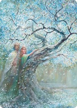 Flowering of the White Tree Art Card (ASHOB-027) - Art Series: The Hobbit | Grognard Games