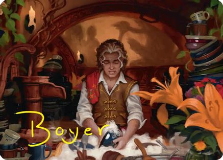 Confusticate and Bebother Art Card (Gold-Stamped Signature) (ASHOB-008) - Art Series: The Hobbit | Grognard Games