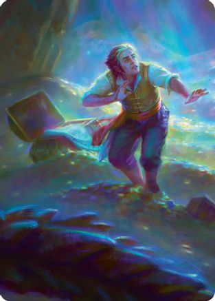Bilbo's Burglaring Art Card (10/12) (ASHOB-010) - Art Series: The Hobbit | Grognard Games