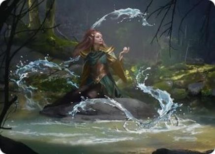 Mirkwood Meditator Art Card (ASHOB-010) - Art Series: The Hobbit | Grognard Games