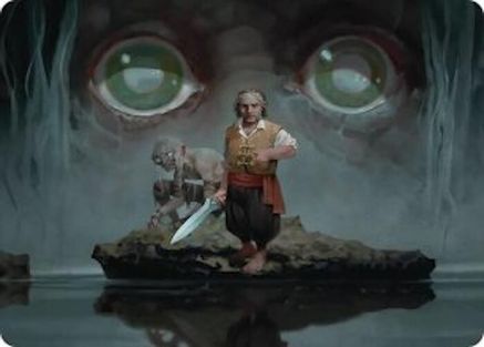 Riddles in the Dark Art Card (ASHOB-012) - Art Series: The Hobbit | Grognard Games