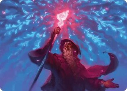 Wizard's Staff Art Card (ASHOB-015) - Art Series: The Hobbit | Grognard Games