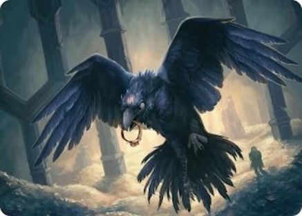Most Decrepit Old Bird Art Card (ASHOB-042) - Art Series: The Hobbit | Grognard Games