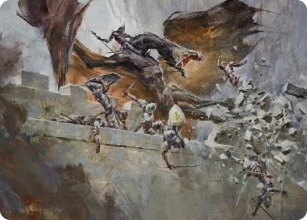 Witch-king of Angmar Art Card (ASHOB-031) - Art Series: The Hobbit | Grognard Games