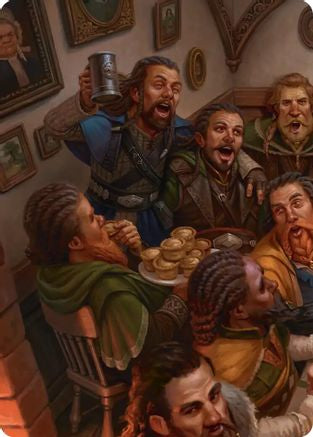 Fili and Kili, Joyous Art Card (1/12) (ASHOB-001) - Art Series: The Hobbit | Grognard Games