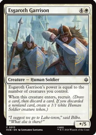 Esgaroth Garrison (HOB-013) - The Hobbit Foil | Grognard Games
