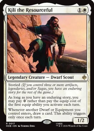 Kili the Resourceful (HOB-017) - The Hobbit Foil | Grognard Games
