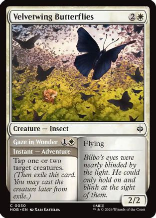 Velvetwing Butterflies (HOB-030) - The Hobbit Foil | Grognard Games