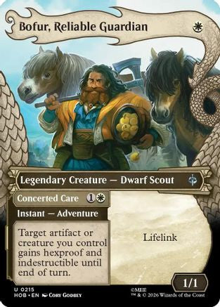 Bofur, Reliable Guardian (Showcase) (HOB-215) - The Hobbit Foil | Grognard Games