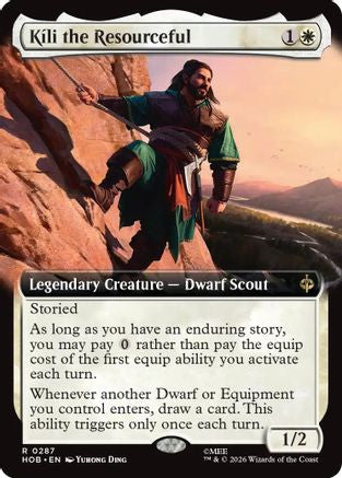 Kili the Resourceful (Extended Art) (HOB-287) - The Hobbit | Grognard Games