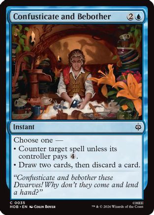 Confusticate and Bebother (HOB-035) - The Hobbit Foil | Grognard Games