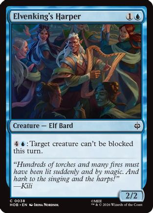 Elvenking's Harper (HOB-038) - The Hobbit Foil | Grognard Games