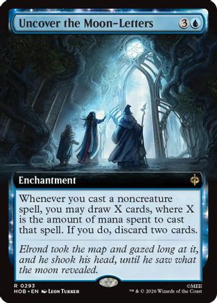 Uncover the Moon-Letters (Extended Art) (HOB-293) - The Hobbit | Grognard Games
