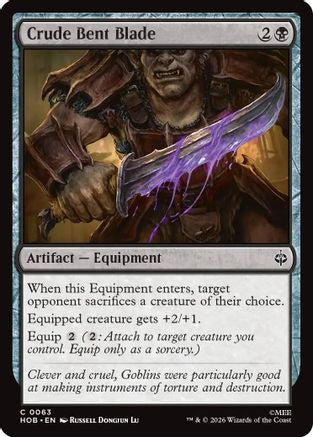 Crude Bent Blade (HOB-063) - The Hobbit Foil | Grognard Games