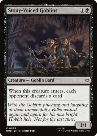 Stony-Voiced Goblins (HOB-085) - The Hobbit Foil | Grognard Games