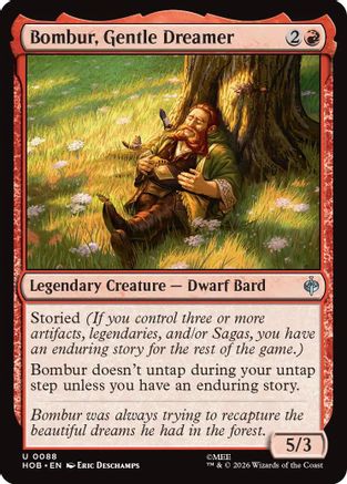 Bombur, Gentle Dreamer (HOB-088) - The Hobbit Foil | Grognard Games
