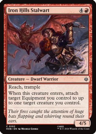 Iron Hills Stalwart (HOB-102) - The Hobbit Foil | Grognard Games