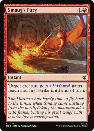 Smaug's Fury (HOB-111) - The Hobbit Foil | Grognard Games