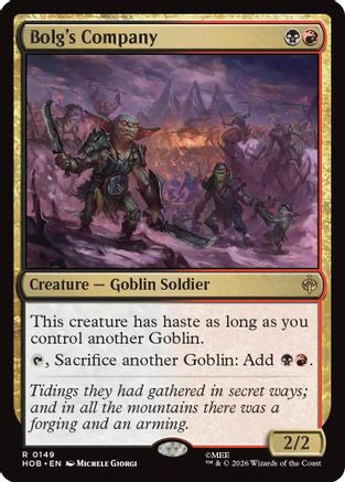 Bolg's Company (HOB-149) - The Hobbit Foil | Grognard Games