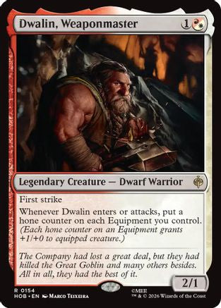 Dwalin, Weaponmaster (HOB-154) - The Hobbit | Grognard Games
