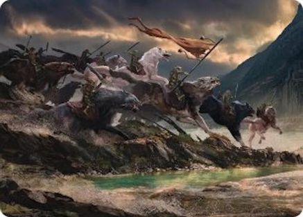 Tide of Fury and Disorder Art Card (ASHOB-053) - Art Series: The Hobbit | Grognard Games
