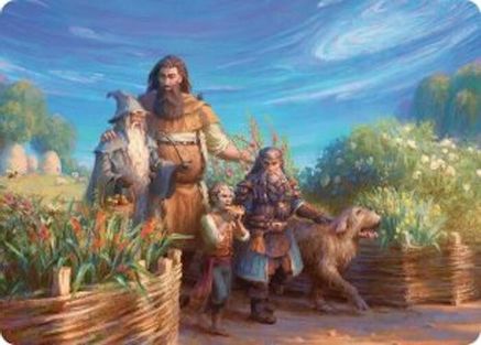 Beorn's Hospitality Art Card (ASHOB-020) - Art Series: The Hobbit | Grognard Games