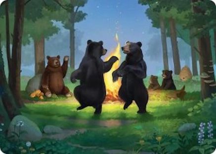 Dancing from Dark to Dawn Art Card (ASHOB-021) - Art Series: The Hobbit | Grognard Games