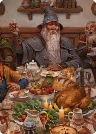 Gandalf, Party Guest Art Card (2/12) (ASHOB-002) - Art Series: The Hobbit | Grognard Games