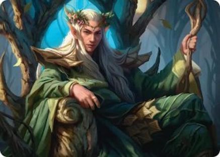 Thranduil, the Elvenking Art Card (ASHOB-022) - Art Series: The Hobbit | Grognard Games