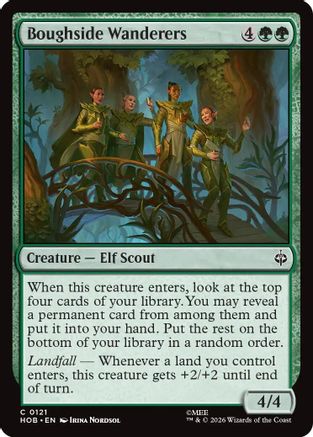 Boughside Wanderers (HOB-121) - The Hobbit Foil | Grognard Games