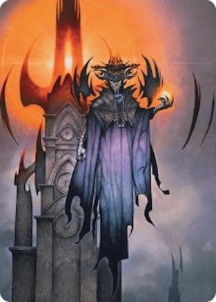 Sauron, the Lidless Eye Art Card (ASHOB-036) - Art Series: The Hobbit | Grognard Games