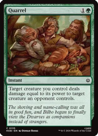Quarrel (HOB-135) - The Hobbit Foil | Grognard Games