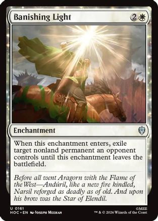 Banishing Light (HOC-161) - The Hobbit: Eternal-Legal | Grognard Games