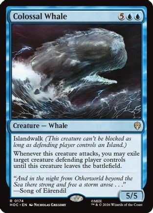 Colossal Whale (HOC-174) - The Hobbit: Eternal-Legal | Grognard Games