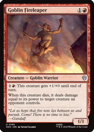 Goblin Fireleaper (HOC-195) - The Hobbit: Eternal-Legal | Grognard Games