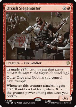 Orcish Siegemaster (HOC-201) - The Hobbit: Eternal-Legal | Grognard Games